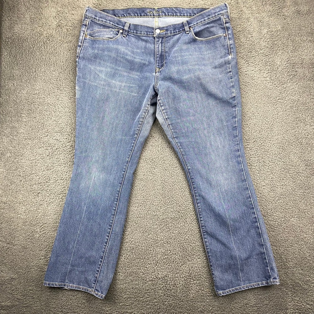 Old Navy The Flirt‎ Women's Jeans Size 20 Regular Bootcut Denim Blue